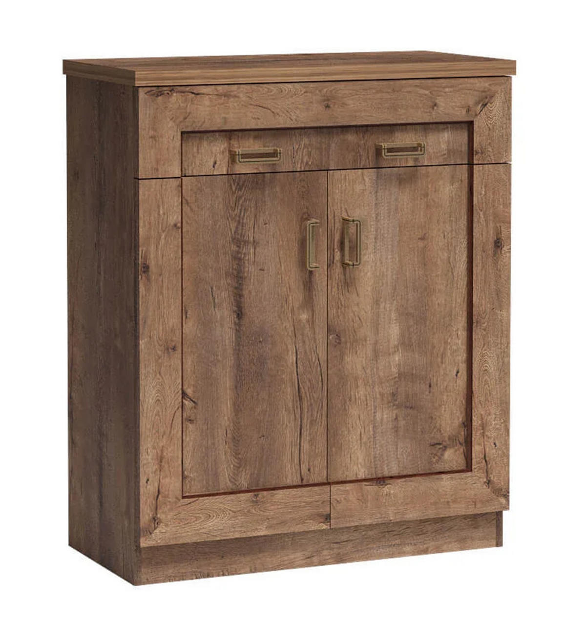 KOMMODE TADEUSZ T-2 - Dunkelbraun, Holzwerkstoff (90/110/44cm) - Meblini