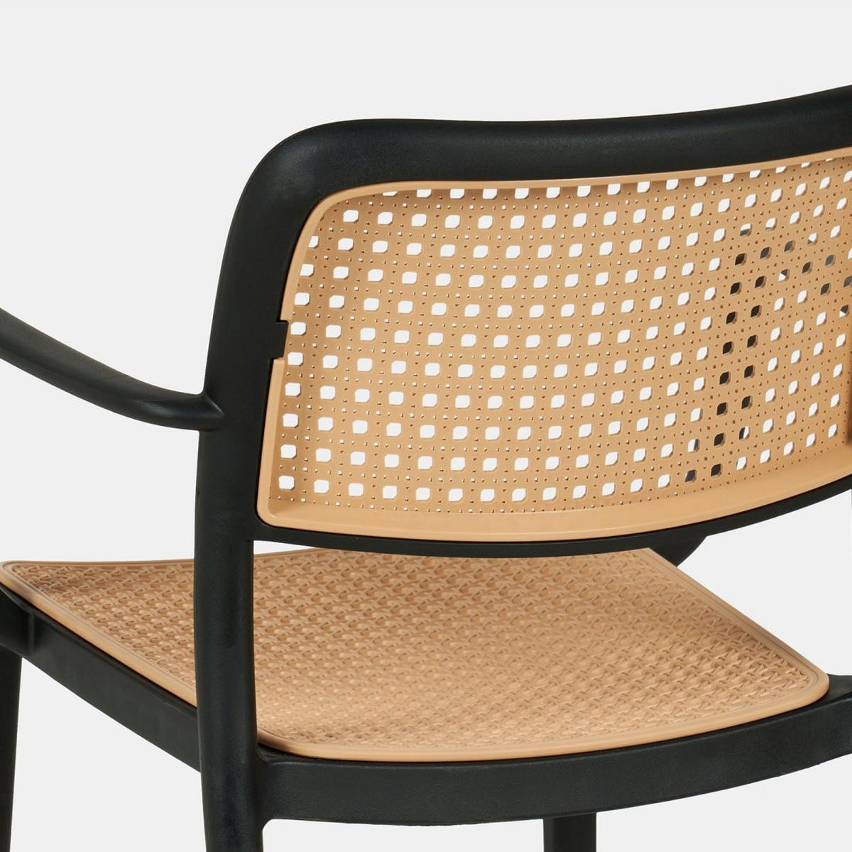 STUHL FÜR DRAUSSEN Kaira Zweifarbig 57 cm x 81 cm - Multicolor, Kunststoff (57/81/54cm)