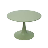 COUCHTISCH, Grün - Grün, Metall (70/70/47cm) - Oviala