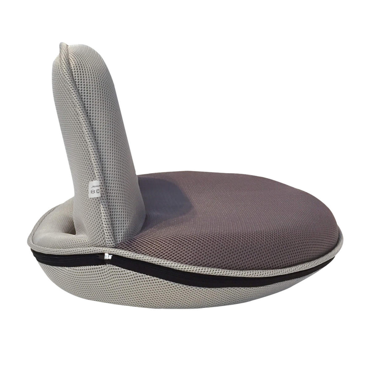 MEDITATIONSTUHL Grau 20/52/44 cm - Grau, Textil (20/44/52cm) - Mobili Rebecca