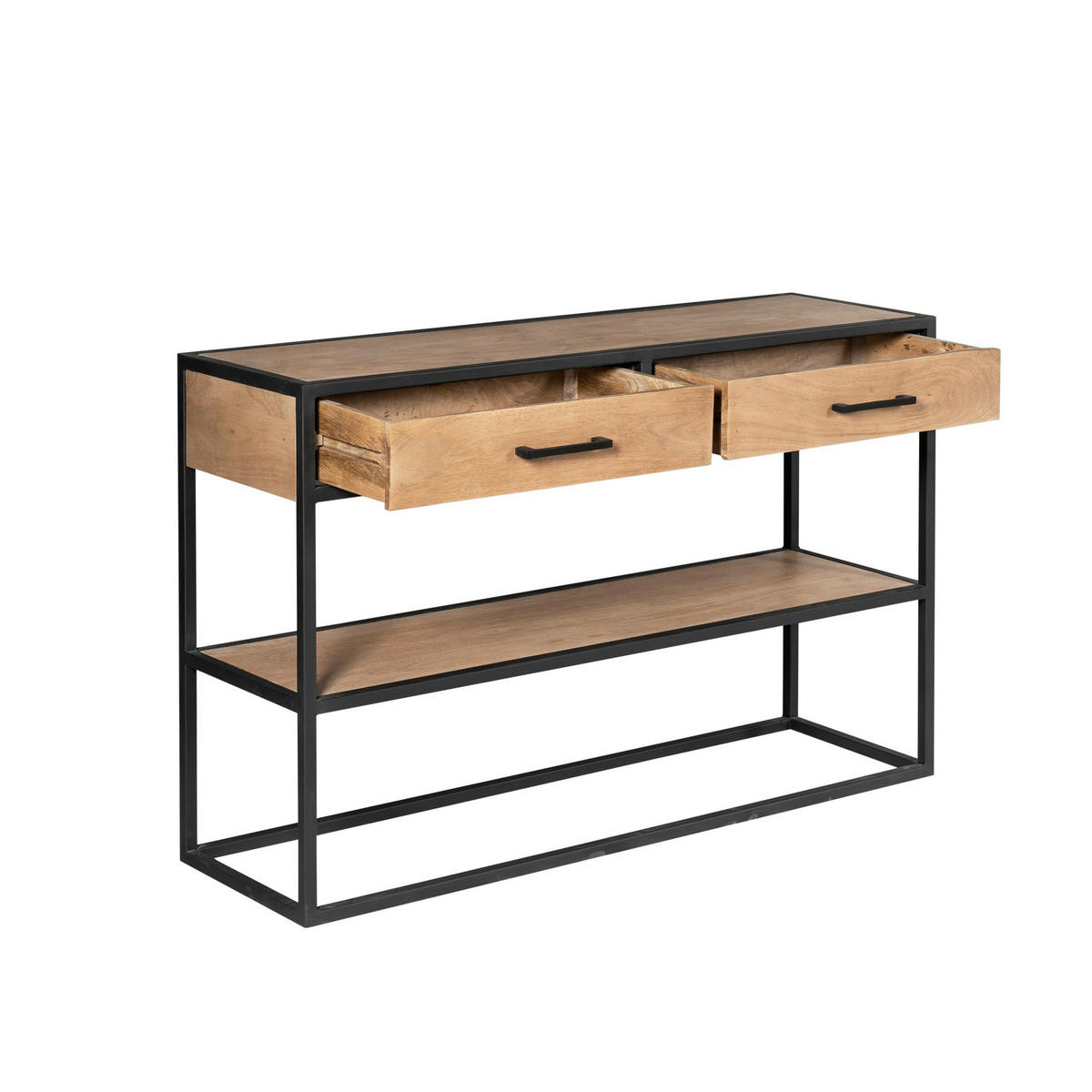 BEISTELLTISCH Dakota Braun 35/120/76 cm - Braun, Holz (35/120/76cm) - Starfurn