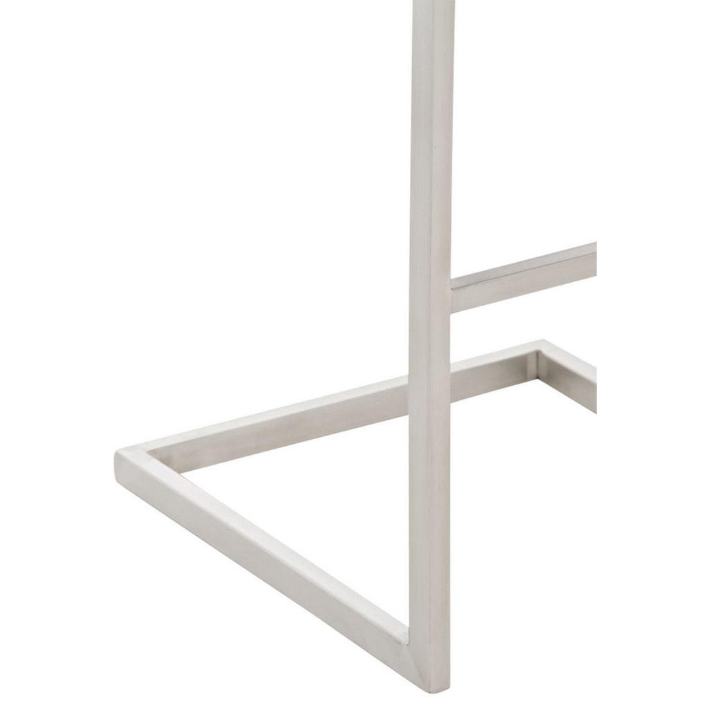 Thumbnail - CLP Barhocker, Creme, Textil, 42x104x48 cm, Esszimmer, Barmöbel, Barhocker