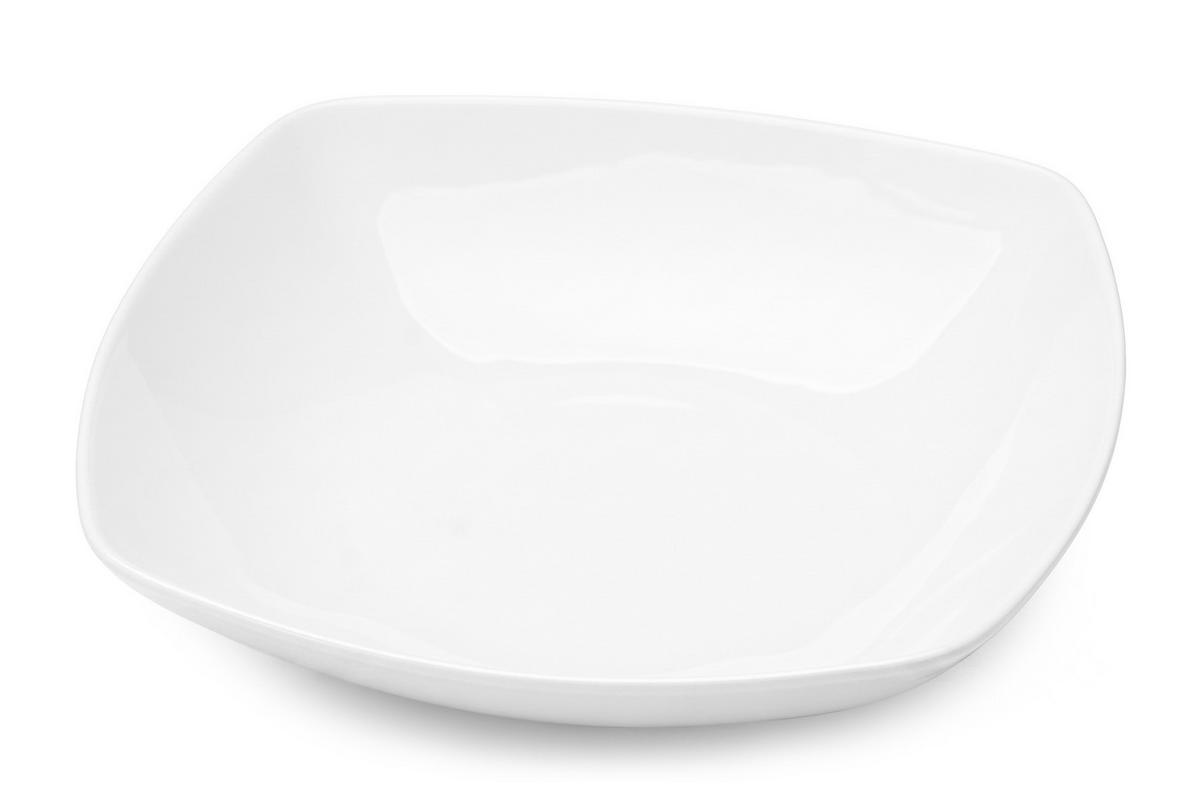 KOMBISERVICE CARLINA 6-Personen 30-tlg - Weiß, Keramik (25.5/2/25.5cm) - KONSIMO®