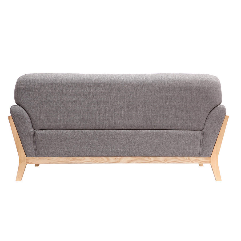 Thumbnail - Miliboo Sofa, Grau, Textil, 83.5x78.5x160 cm, Wohnzimmer, Sofas & Couches, Sofas