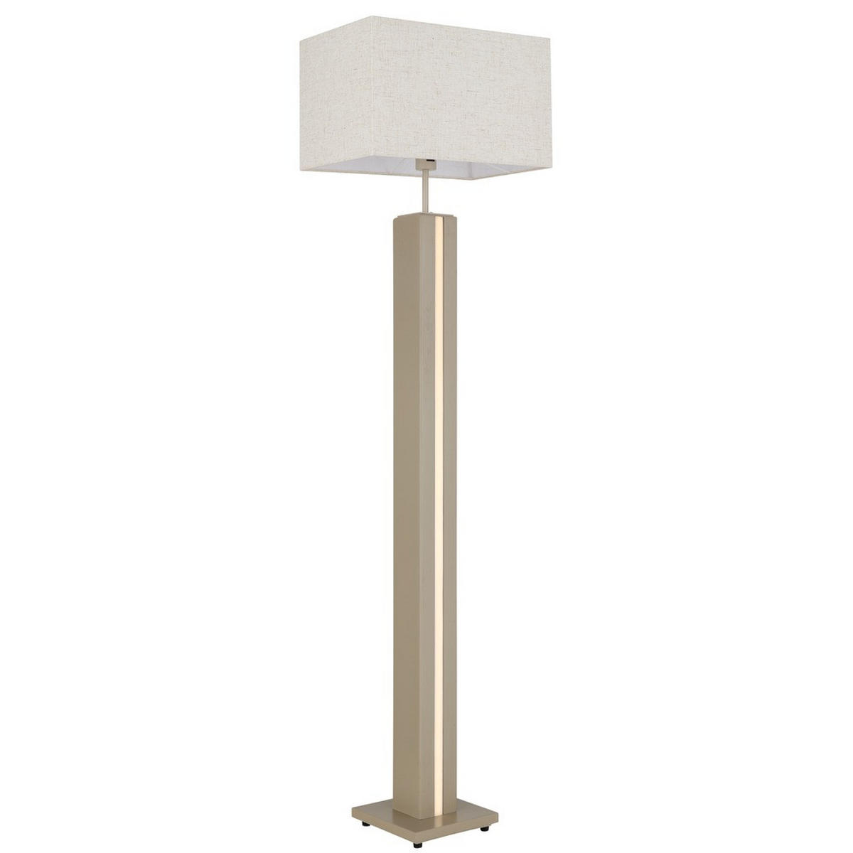 LED STEHLEUCHTE FOREST MDF matt, Sand, Touchdimmer - Bernsteinfarben, Metall (40/27/150cm) - Nowa