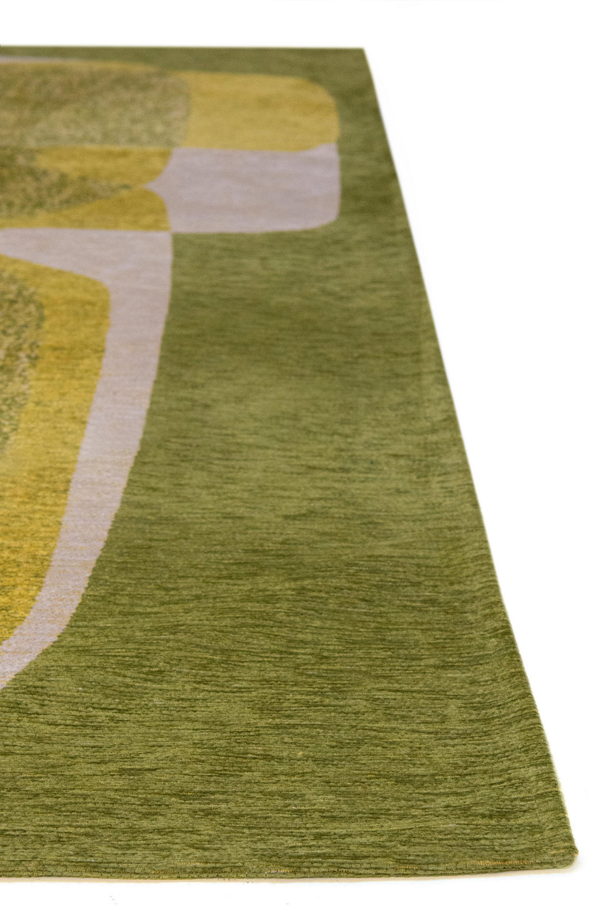 TEPPICH modern Flachgewebe TOUC TOUC Grün 240 x 340 cm - Grün, Textil (240/340cm) - Novatrend