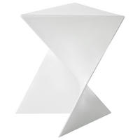 BEISTELLTISCH Weiß Pecos - Weiß, Kunststoff (40/40/44cm) - Beliani