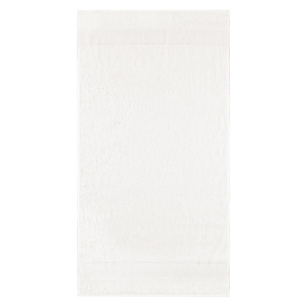 HANDTÜCHER ONE 2550 BRILLIANT WHITE - 600 - Weiß, Textil (80/150cm) - Zöllner