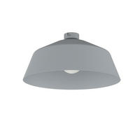 DECKENLEUCHTE - Grau, Metall (50/50/30cm) - Lumicom