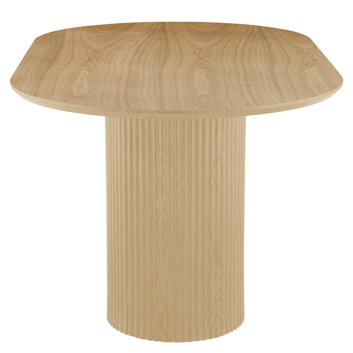ESSTISCH - MDF - Eichefarben, Holzwerkstoff (90/160/75cm) - home24