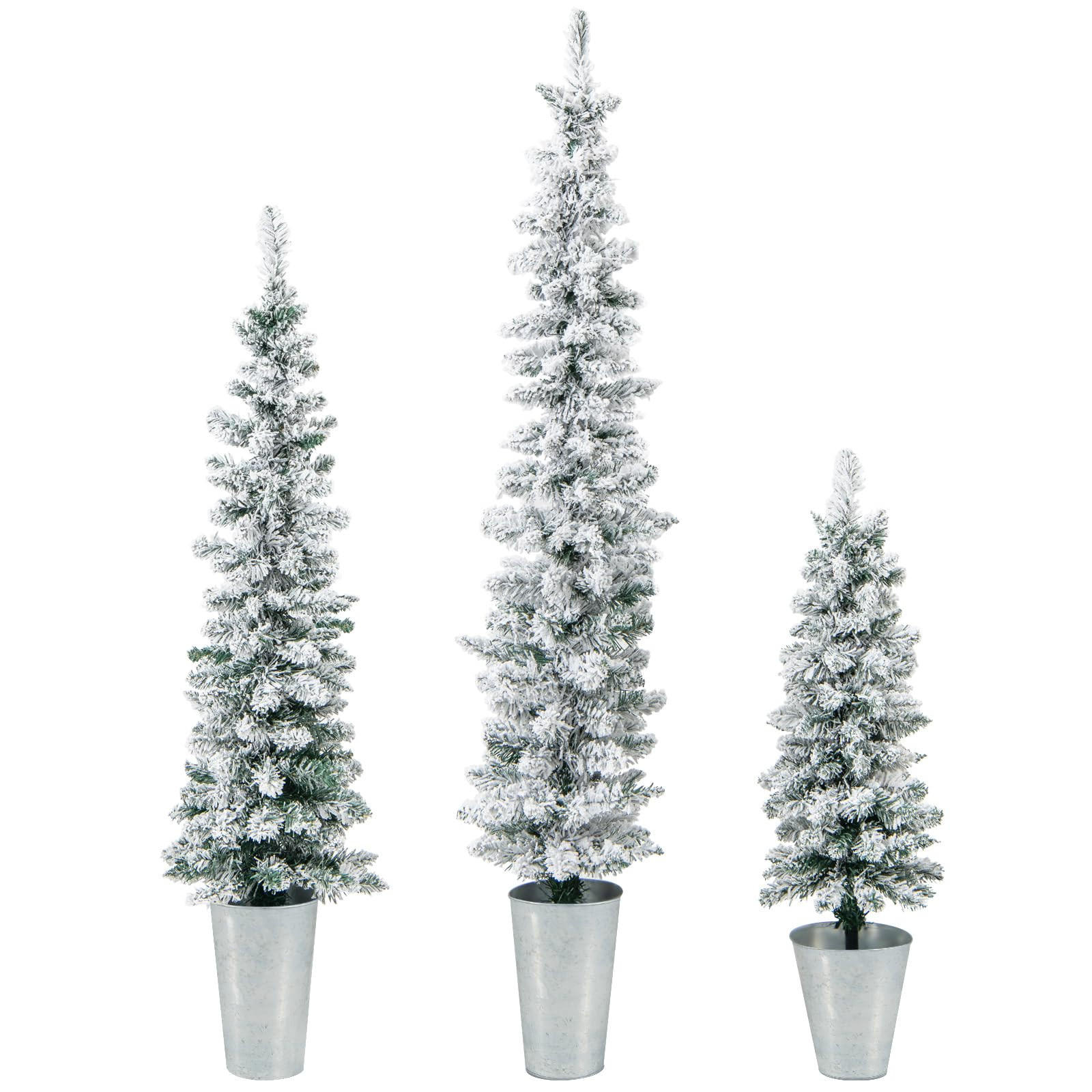 Costway Weihnachtsbaum Grün 150 cm
