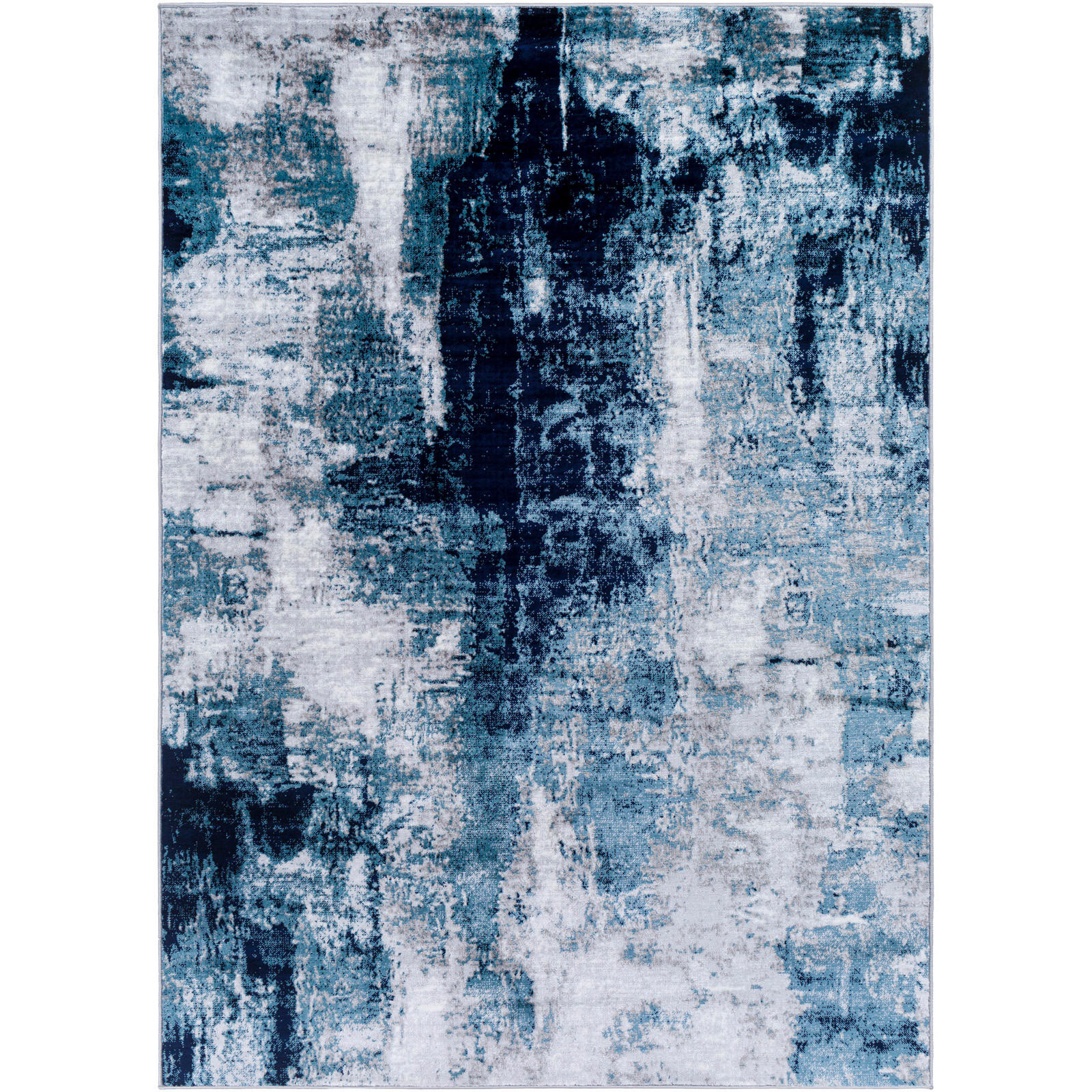 KURZFLORTEPPICH 200/275 cm Blau - Blau/Grau, Naturmaterialien/Textil (200/275cm) - LIVABLISS