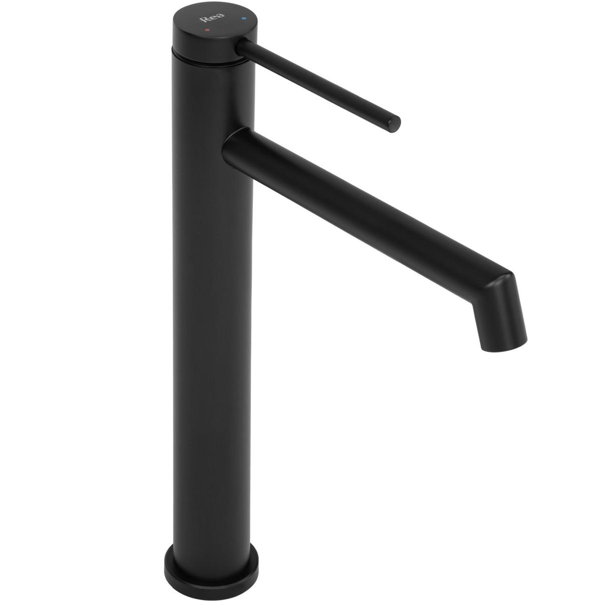 WASCHBECKENARMATUR Rea Foss Black Matt High - Schwarz, Metall (4/29.5/20cm) - REA