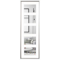 BILDERRAHMEN Galeria Kst.Galerie 5x10x15 cm SILBER - Silberfarben, Kunststoff (24.1/73.2/2.2cm) - walther design