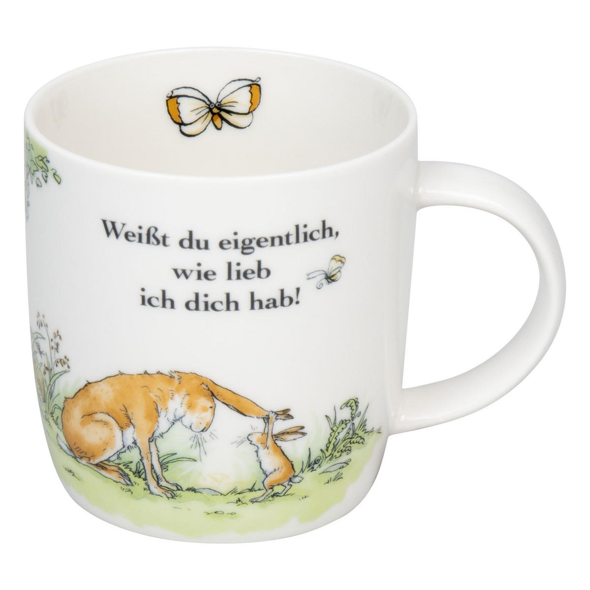KAFFEEBECHER Weißt du eigentlich - Naturfarben, Keramik (0.4L) - Könitz