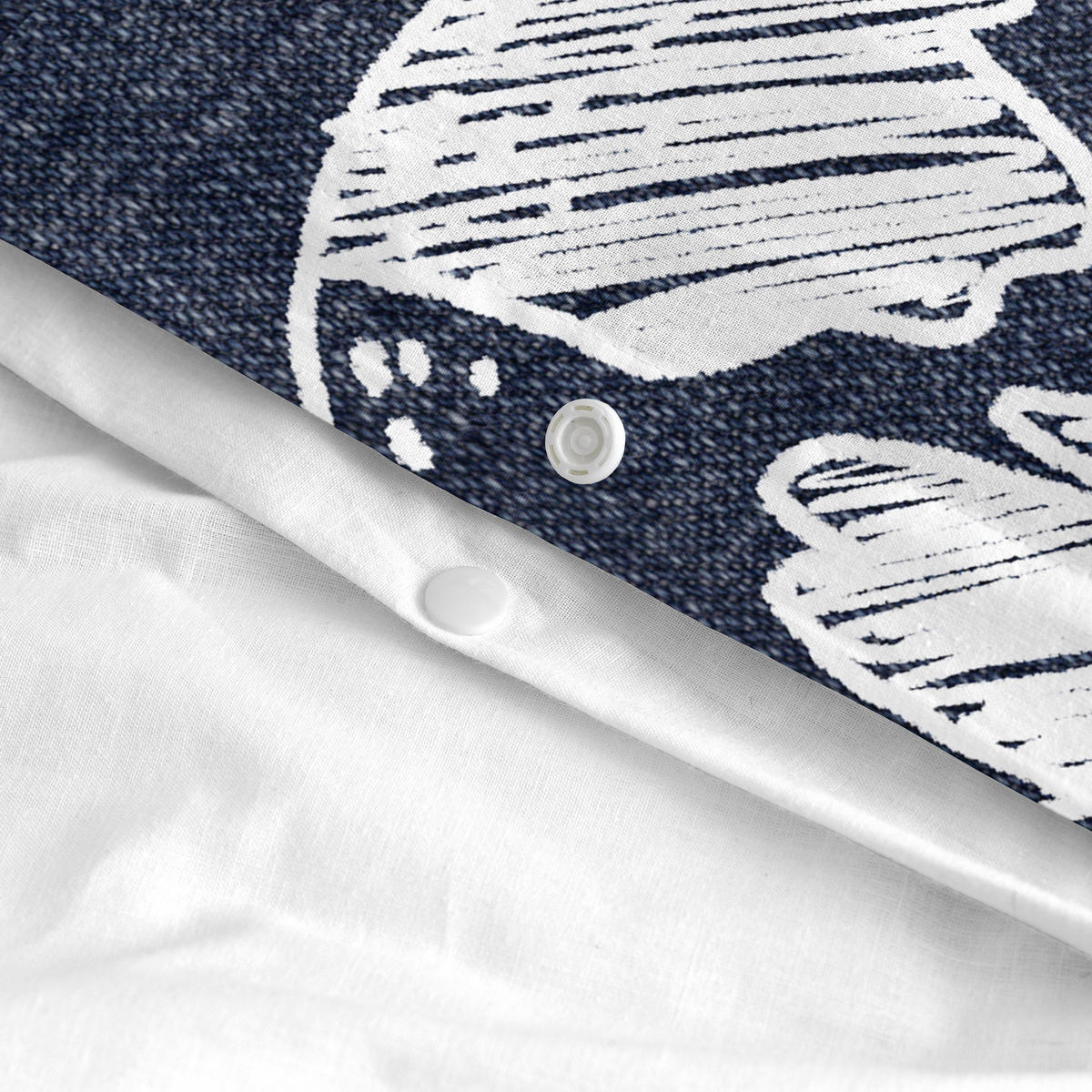 BETTBEZUG 2er-Set teiliges starspace 135/140x200 cm (standardgrösse) mehrfarbig - Multicolor, Textil (140/200cm) - Happy Friday