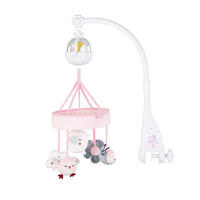 MUSIKMOBILE MILSLP26 rosa Projektor, Bär, Timer, Bluetooth, Fernbedienung, drehbar, ab Geburt - Rosa, Kunststoff (38/56/22cm) - Chipolino