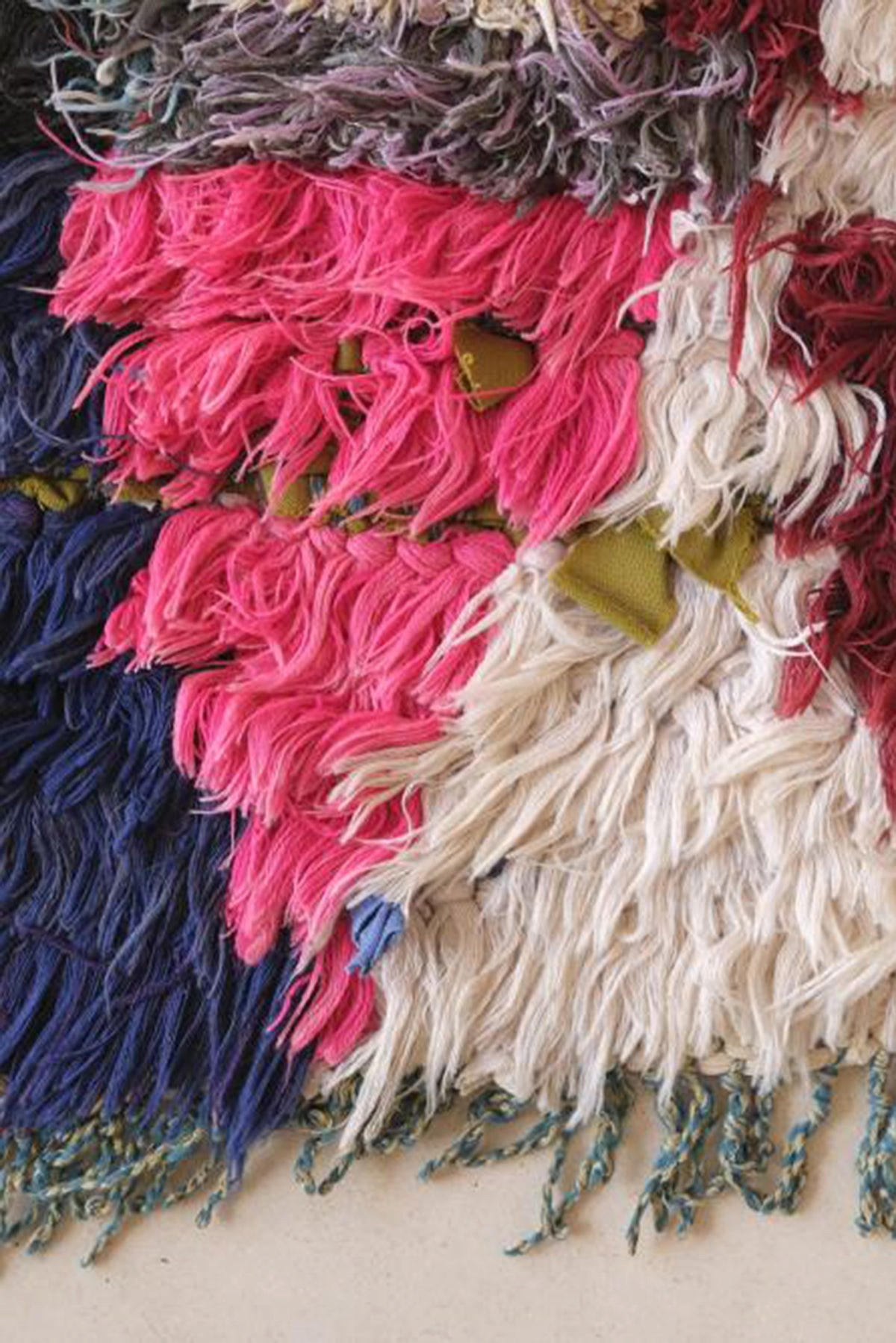 BERBERTEPPICH aus reiner Wolle 100x 218 cm - Multicolor, Naturmaterialien (100/218cm) - AFK Living