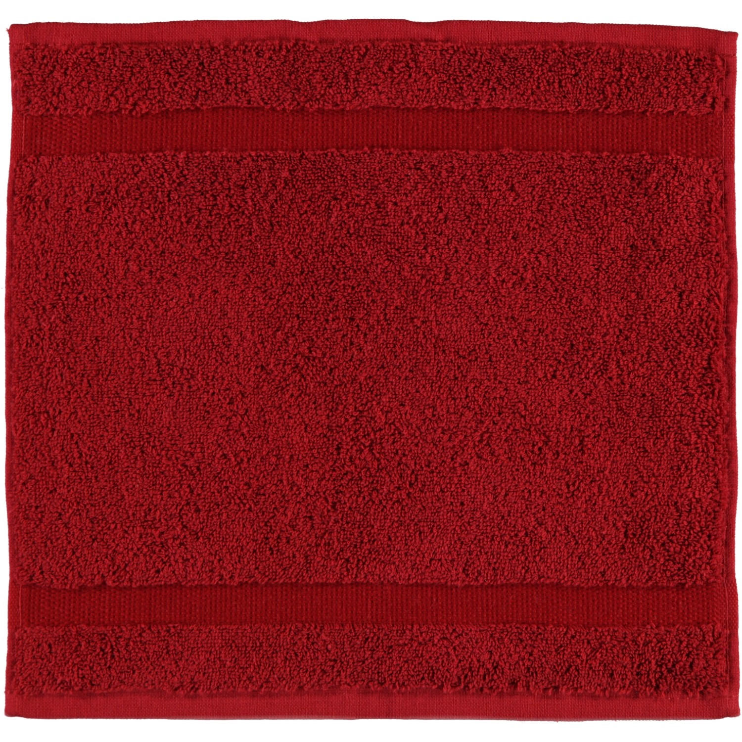 Rhomtuft Seiftuch Rot 30x30 cm