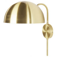 WANDLAMPE Gold Wampu - Goldfarben, Metall (27/41/33cm) - Beliani