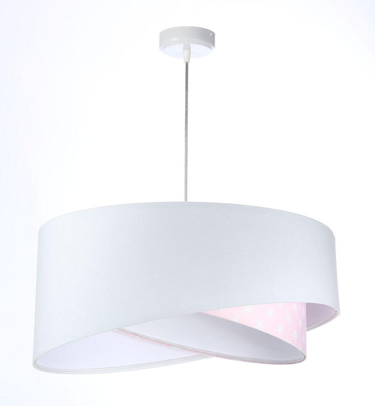HÄNGELEUCHTE Rosa 50/23 cm - Pink, Kunststoff (50/1/23cm) - ONZENO