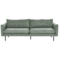 POHOVKA 3-místná Látka Světle zelená Vinterbro - světle zelená, textil (220/86/84cm) - Beliani
