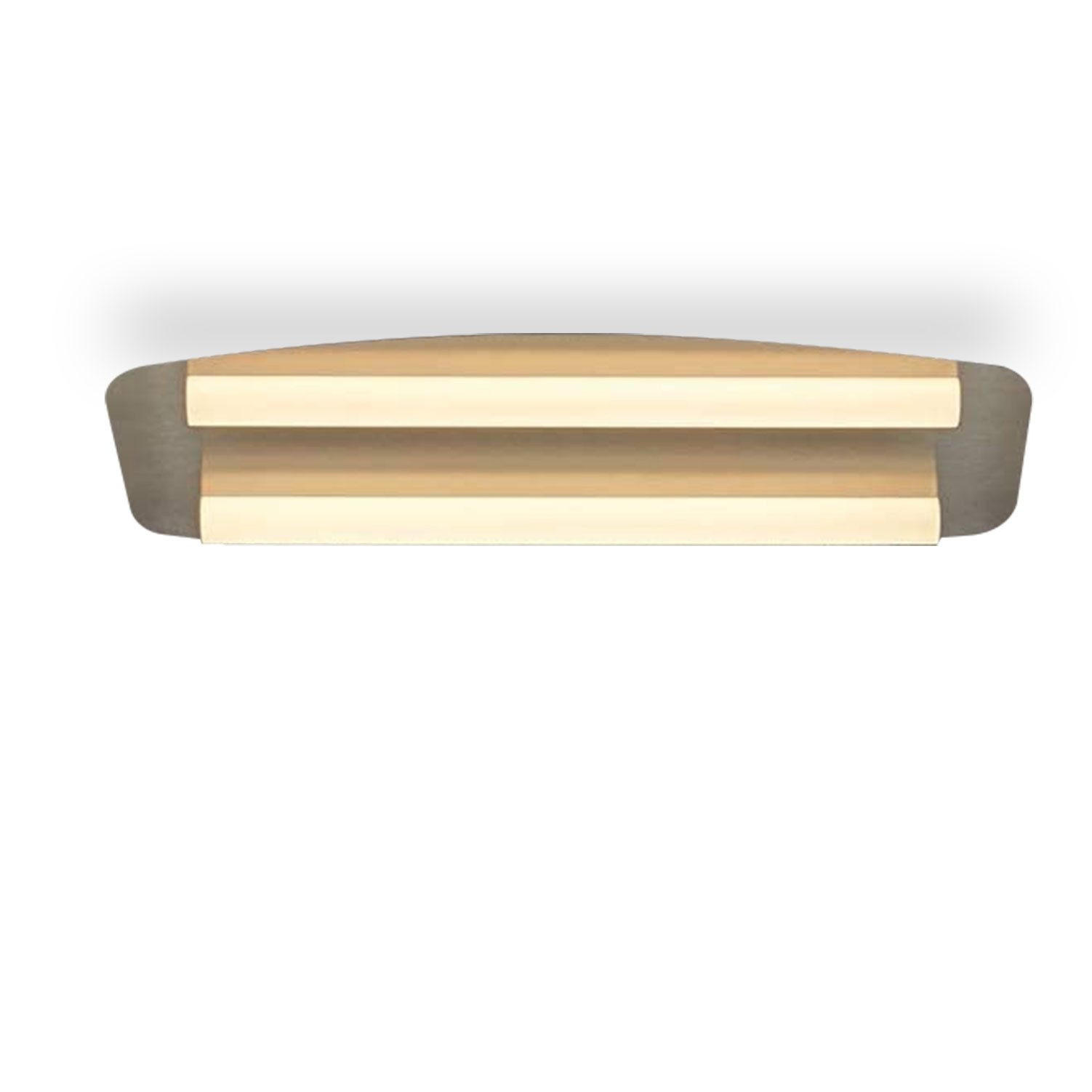 LED stropní svítidlo Ursula 48/19/6 cm - šedá, kov (48/19/6cm) - Nettlife
