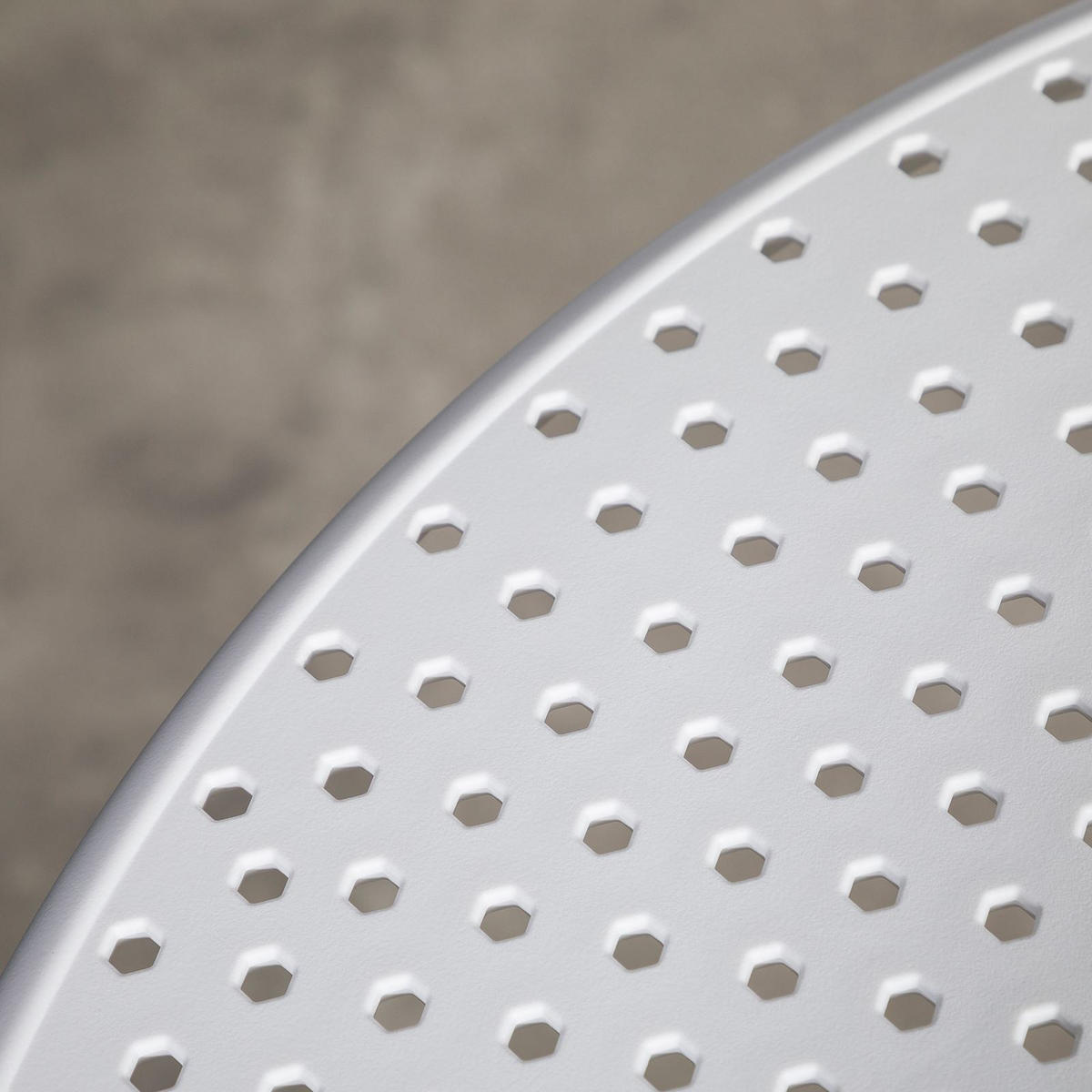 GARTENTISCH LUZ weiß - Weiß, Kunststoff (60/60/76cm) - IDIMEX