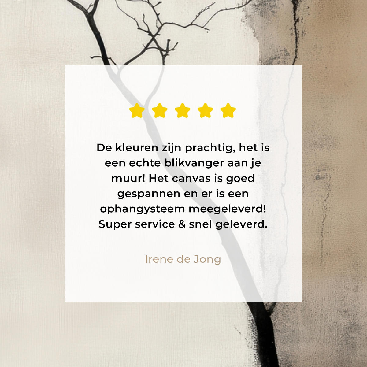 LEINWANDBILD Wabi sabi - Pflanze - Beige Wandbild 40x30 cm - Taupe, Textil (40/30cm) - MuchoWow