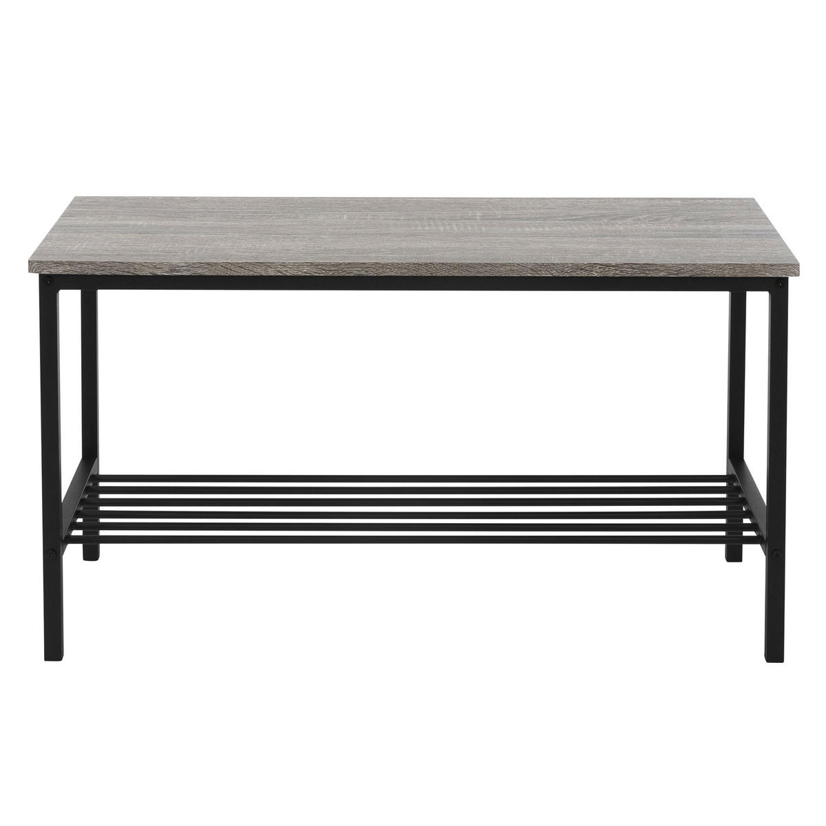 ESSTISCH Set 4-teilig - Grau, Holzwerkstoff (70/86.5/110cm) - ML-DESIGN