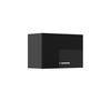 HÄNGESCHRANK R-Line Schwarz Hochglanz 60 cm Flach - Schwarz Hochglanz/Anthrazit, Holzwerkstoff (60/40/31cm) - Vicco