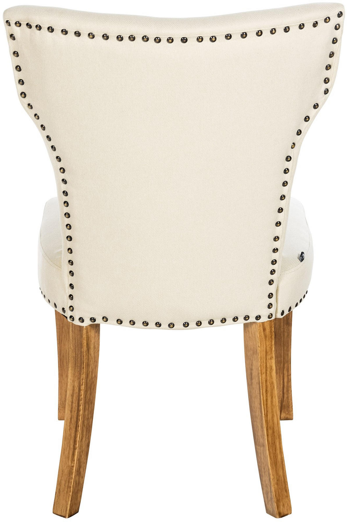 WOHNZIMMERSTUHL 2er Set Stoff creme - Creme/Naturfarben, Holz/Textil (52/90/59cm) - CLP