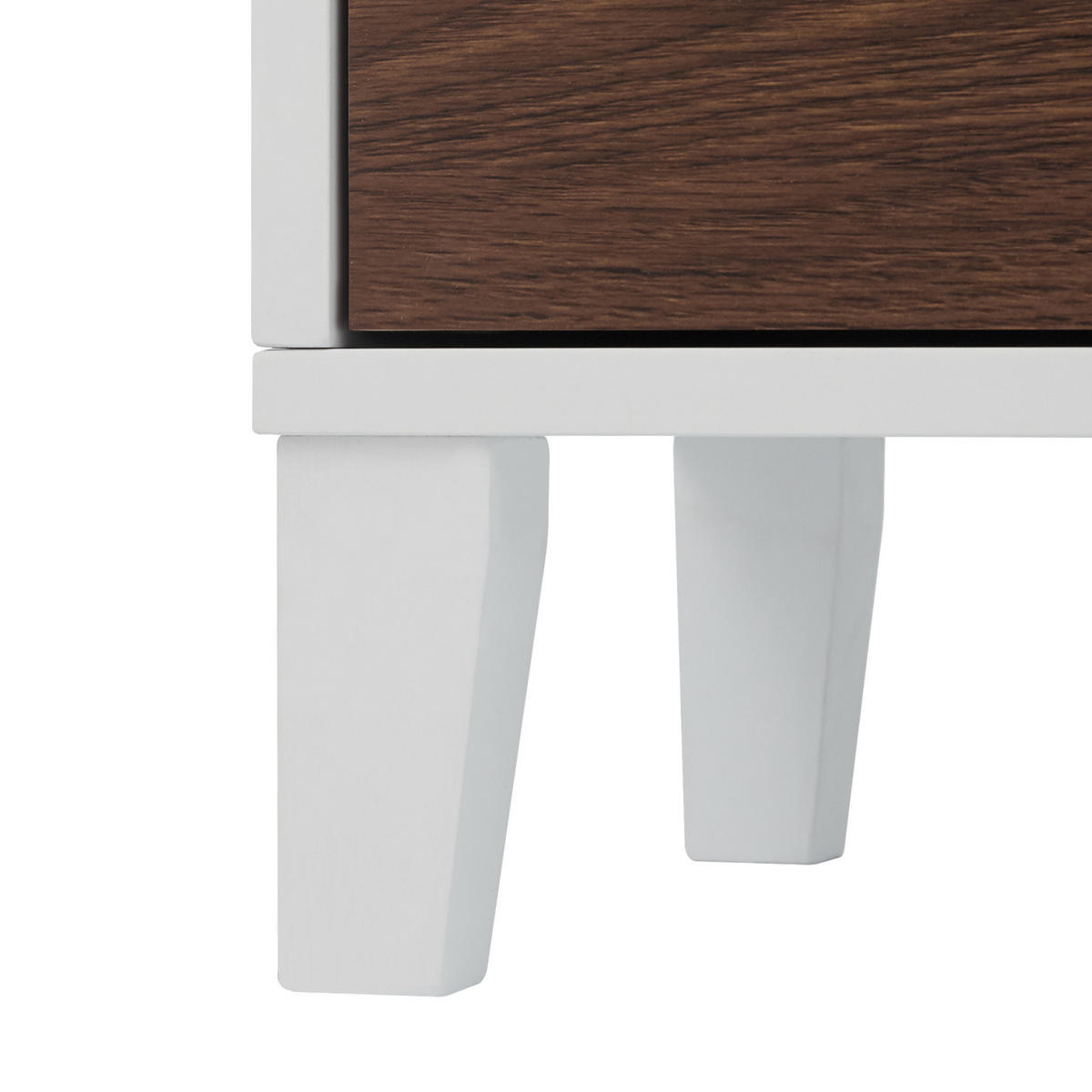 HOCHSCHRANK Weiß - Weiß, Holzwerkstoff (38.1/166.4/33cm) - Teamson Home