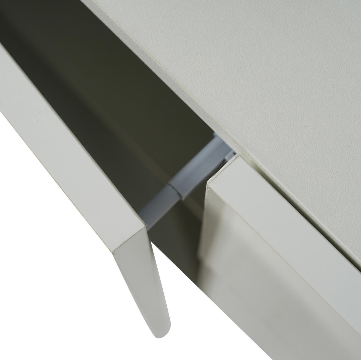 SIDEBOARD 130/40/70 cm Weiß/Eichefarben aus Spanplatte mit Stauraum - Weiß, Holzwerkstoff (40/70/130cm) - OKMYHOME