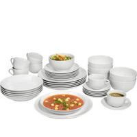 KOMBISERVICE NEW PORT - 36 teilig aus Porzellan - Weiß, Keramik (35/34/46.5cm) - Sänger