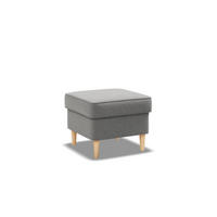 FUSSHOCKER FÜR SESSEL VELO, Dunkelgrau - Dunkelgrau, Textil (49/40/49cm)