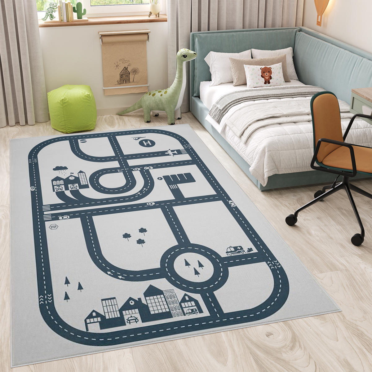 KINDERTEPPICH SNOOKI Beige 250/350 cm - Beige, Textil (250/350cm) - Tapiso