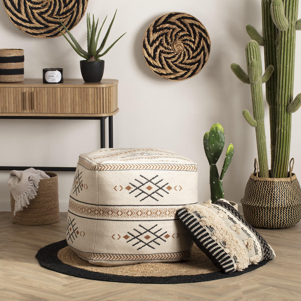 TEPPICH 32/32 cm - Braun, Naturmaterialen (32/32cm) - Atmosphera Createur d´interieur