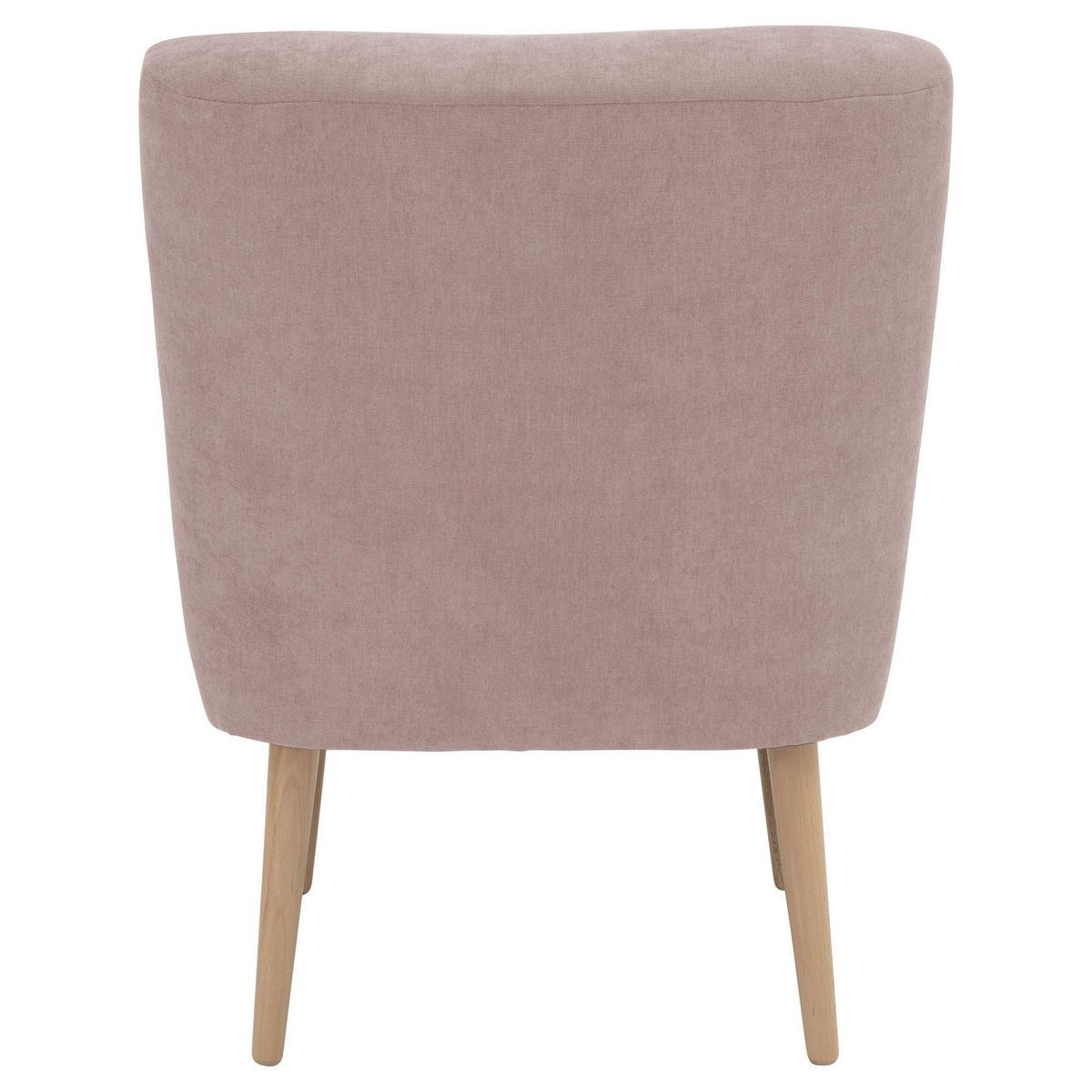 SESSEL Kamle Bezug Flachgewebe Buche natur / rosé - Rosa, Kunststoff (68/78/58cm) - 58aufmkessel