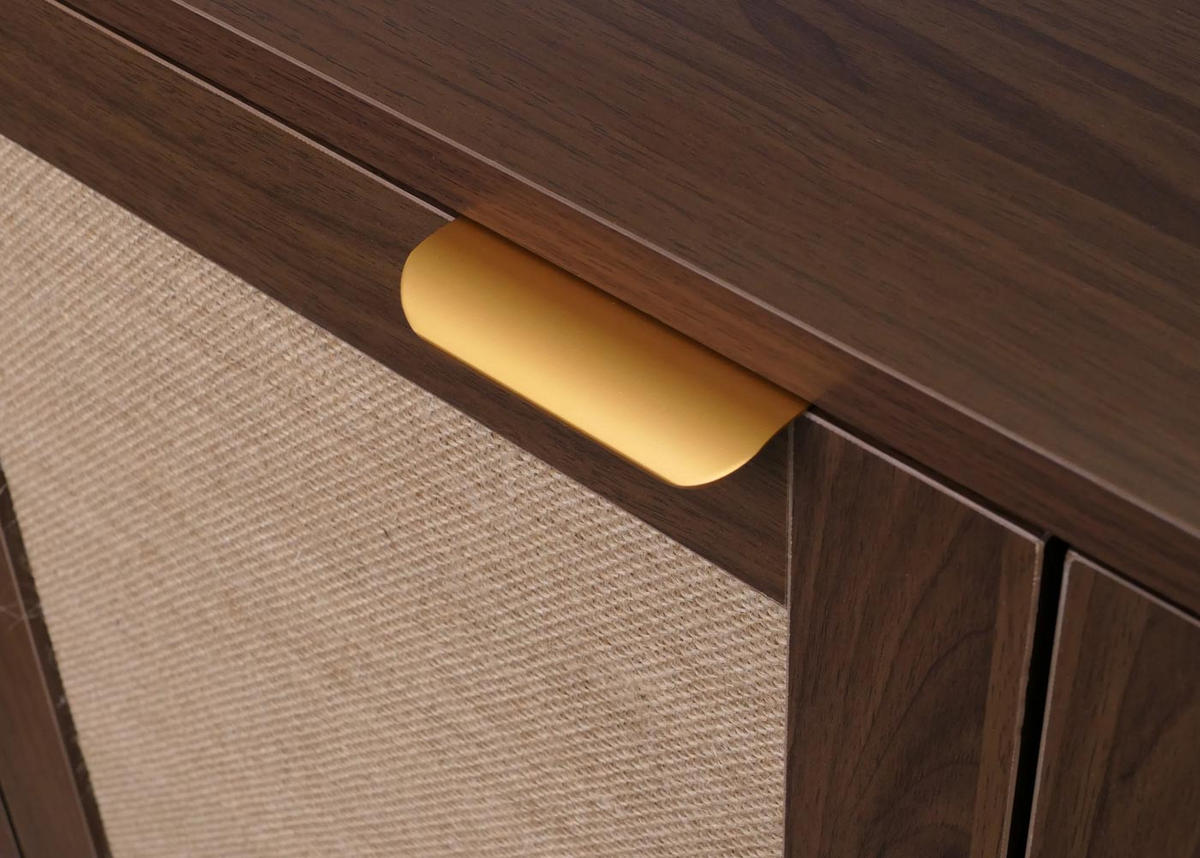 KOMMODE Walnuss Dekor - Walnussfarben, Holz (80/80/40cm) - MCW