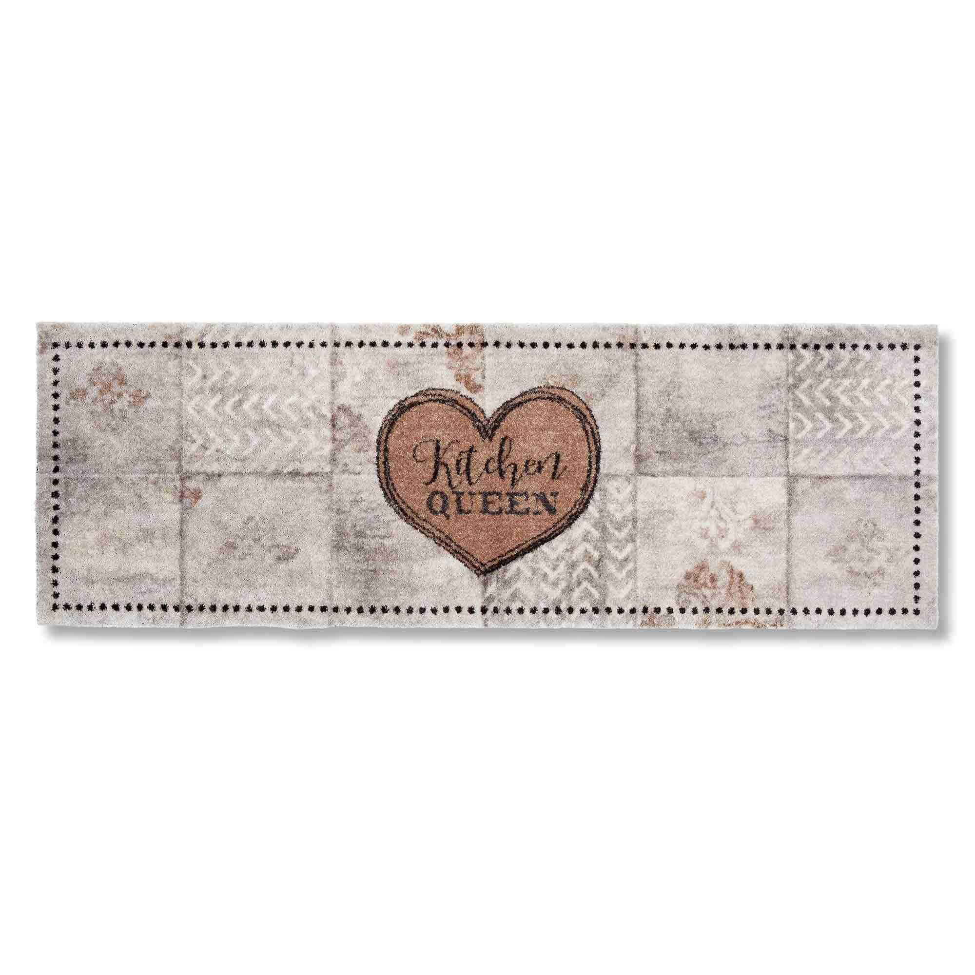 FUSSMATTE LÄUFER PURE & SOFT - Grau, Textil (50/150cm) - Astra