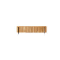 TV-SCHRANK Honorine Natur aus Teak - Naturfarben, Holz (170/44/50cm) - Tikamoon