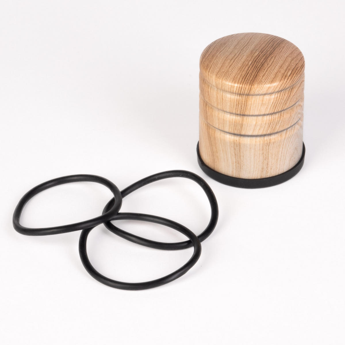 TÜRSTOPPER Holz Thema Beige 7/7/7,4 cm - Beige, Kunststoff (7/7cm) - 5five Simply Smart