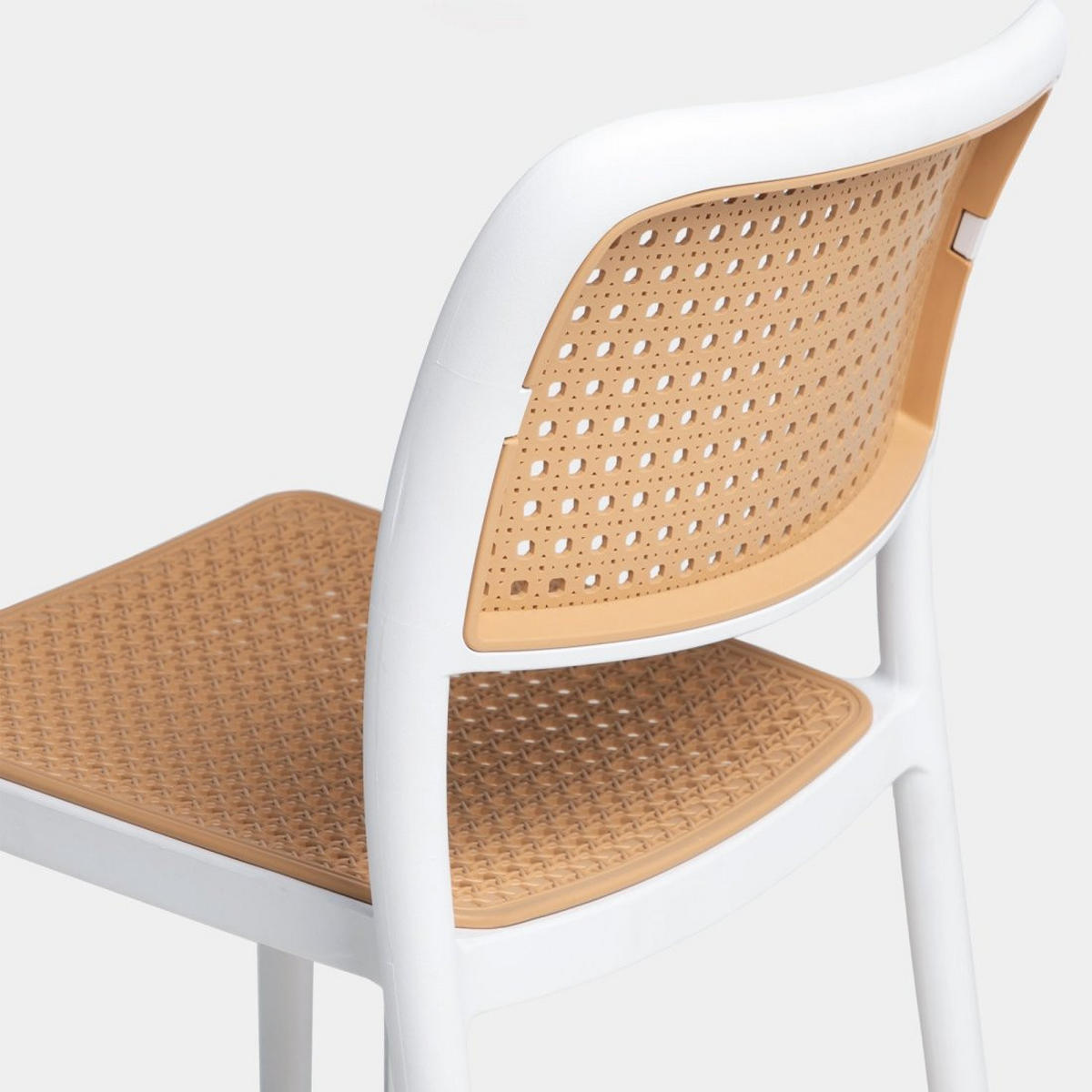 STUHL FÜR DRAUSSEN Kaira Zweifarbig 44 cm x 81 cm - Multicolor, Kunststoff (44/81/55cm)