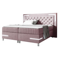 BOXBETT Tenosi 5 LED - Violett, Holz (120/200cm) - MIRJAN24