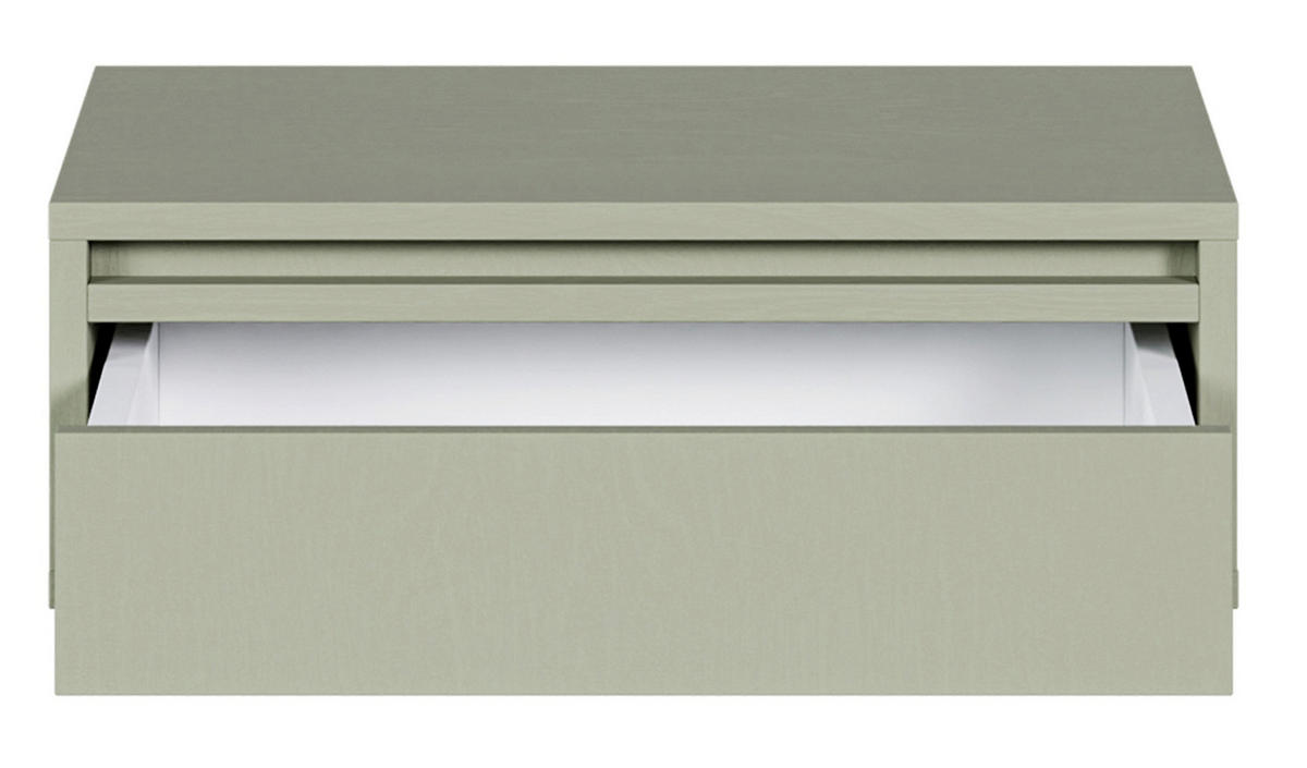 NACHTISCH Evo Salbeigrün, 50 cm - Salbeigrün, Holzwerkstoff (50/17/34cm) - Selsey