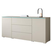 SIDEBOARD Vera 150 mit RGB LED Beleuchtung - Kaschmir, Holzwerkstoff (150/66/40cm) - MIRJAN24