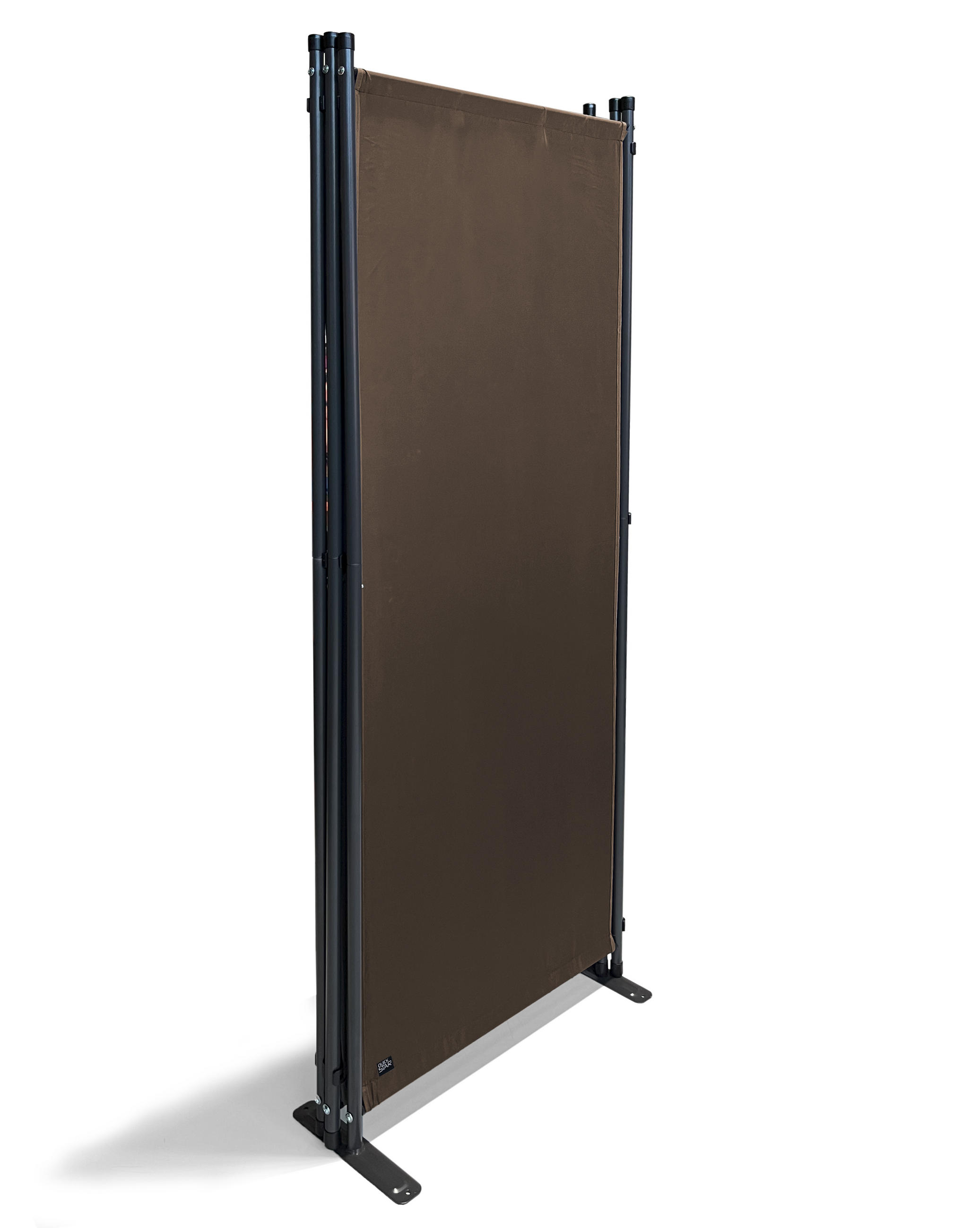 PARAVENT 4-tlg. 220x165 cm Taupe - Taupe, Metall (220/165cm) - QUICK STAR
