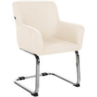 STUHL Pukki Stoff creme - Naturfarben, Metall (57/87/58cm) - TPFLiving