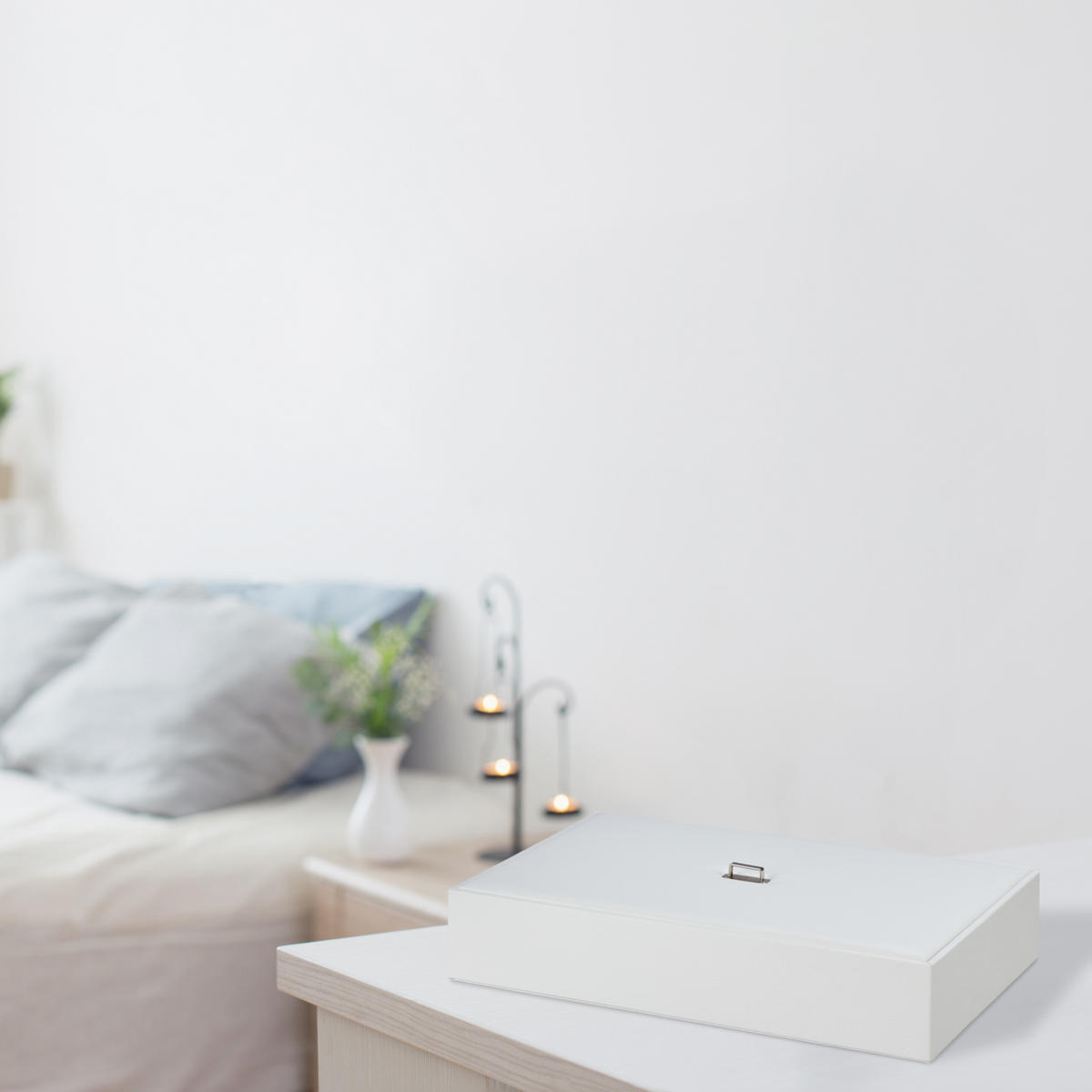 SCHMUCKAUFBEWAHRUNG - Multicolor, Holzwerkstoff/Kunststoff (32/7/22cm) - Relaxdays